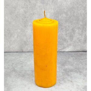 Orange Fragranced Candles Pillar Candle 8.5"x3"" Home Room Décor Gift